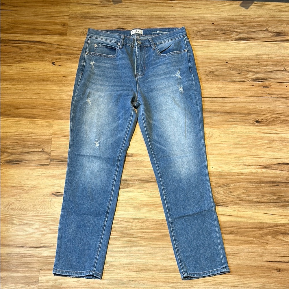 Nicole Miller Blue Relaxed Fit Jeans